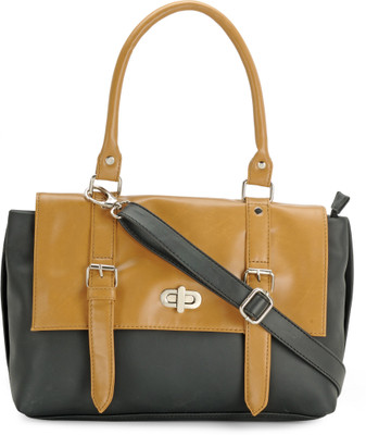 

Yelloe Hand-held Bag(Black)