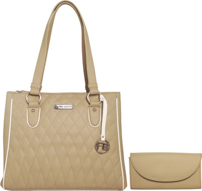 

Flying Berry Hand-held Bag(Beige)