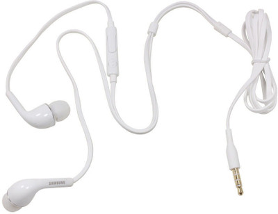 Webocart Webocart Galaxy s6 edge Wired Headset with Mic(White, In the Ear)