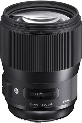 

Sigma 135mm F/1.8 DG HSM Art lens for Nikon Dslr Cameras Lens(Black, 18 - 200)