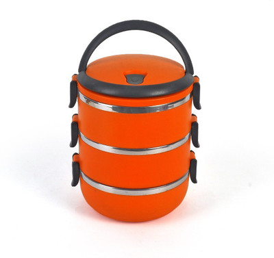 

LITTLE KITCHEN Premium Tiffin box -020 1 Containers Lunch Box(2100 ml), Orange