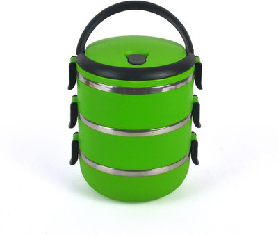 

LITTLE KITCHEN Premium Tiffin box -018 1 Containers Lunch Box(2100 ml), Green