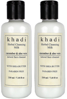 

Khadi Herbal Cucumber & Aloevera Cleansing Milk Cream with Sheabutter(420 ml)
