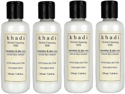 

Khadi Herbal Cucumber & Aloevera Cleansing Milk Cream with Sheabutter(840 ml)
