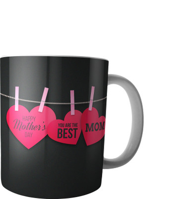 

printvision Mothers Day Special Designed Ceramic Mug(250 ml), Multicolor