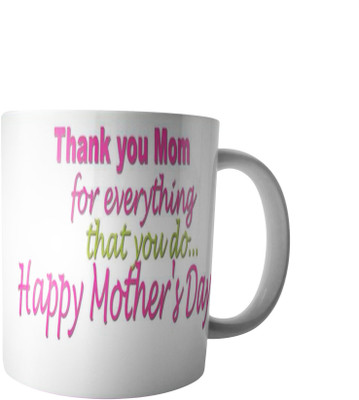 

PrintVisa Mothers day special designed mug Ceramic Mug(250 ml), Green;purple;white