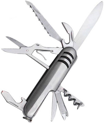 

AutoRight Multi Purpose 14 in 1 Knife 14 Multi-utility Knife(Silver)