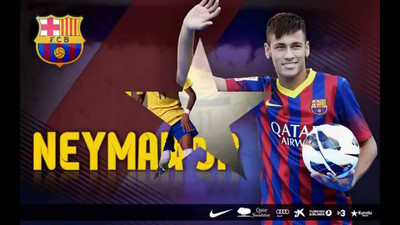 

Neymar Fine Quality Sports Wall Poster Fine Art Print(12 inch X 18 inch, Rolled)