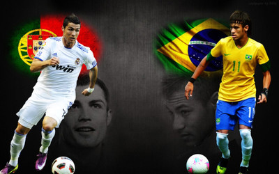 

Neymar Fine Quality Sports Wall Poster Fine Art Print(12 inch X 18 inch, Rolled)