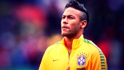 

Neymar Fine Quality Sports Wall Poster Fine Art Print(12 inch X 18 inch, Rolled)