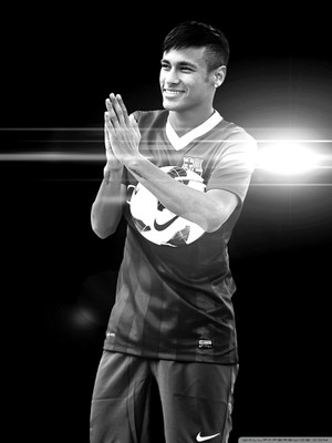 

Neymar Fine Quality Sports Wall Poster Fine Art Print(12 inch X 18 inch, Rolled)