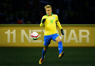 

Neymar Fine Quality Sports Wall Poster Fine Art Print(12 inch X 18 inch, Rolled)