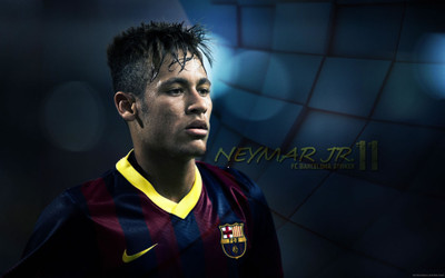 

Neymar Fine Quality Sports Wall Poster Fine Art Print(12 inch X 18 inch, Rolled)