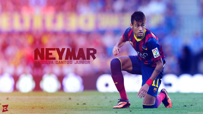 

Neymar Fine Quality Sports Wall Poster Fine Art Print(12 inch X 18 inch, Rolled)