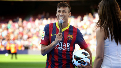 

Neymar Fine Quality Sports Wall Poster Fine Art Print(12 inch X 18 inch, Rolled)