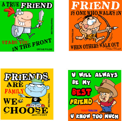 

TRUE FRIEND BEST FRIEND Paper Print(12 inch X 12 inch, Rolled)