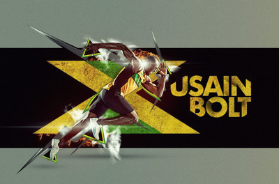 

Usain Bolt Fine Quality Sports Wall Poster Fine Art Print(12 inch X 18 inch, Rolled)