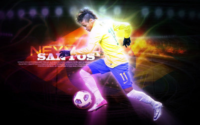 

Neymar Fine Quality Sports Wall Poster Fine Art Print(12 inch X 18 inch, Rolled)