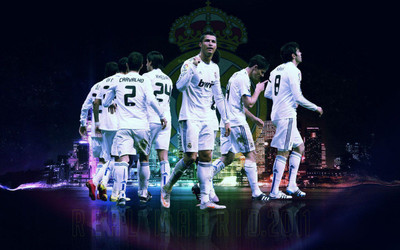 

Real Madrid Fine Quality Sports Wall Poster Fine Art Print(12 inch X 18 inch, Rolled)