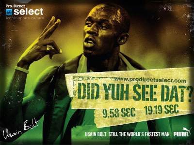 

Usain Bolt Fine Quality Sports Wall Poster Fine Art Print(12 inch X 18 inch, Rolled)
