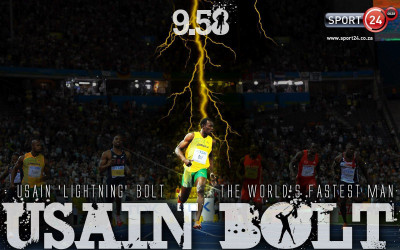 

Usain Bolt Fine Quality Sports Wall Poster Fine Art Print(12 inch X 18 inch, Rolled)