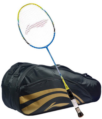 

Li-Ning G-Force 1600 S2 + Thermal Double Compartment Kitbag Combo Multicolor Strung Badminton Racquet(S2, 86 g)