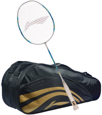 

Li-Ning G-Force 3500 S2 + Thermal Double Compartment Kitbag Combo Multicolor Strung Badminton Racquet(S2, 80 g)