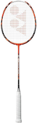 

Yonex VOLTRIC 50 NEO Orange Strung Badminton Racquet(G4 - 3.25 Inches, 83 g)