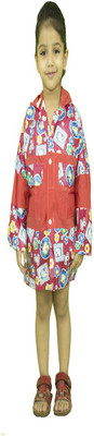 

Finery Self Design Baby Boys & Baby Girls Raincoat, Red