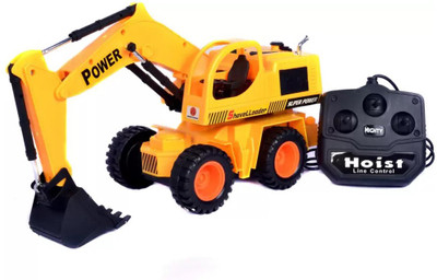 

Kanchan Toys Remote Control Power Truck JCB Loader(Yellow)