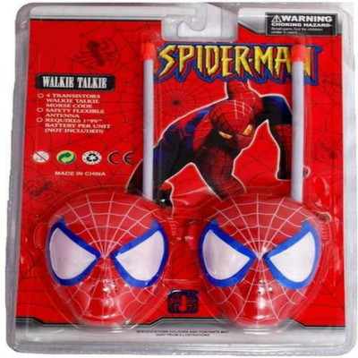 Shrih Spiderman Character Walkie Talkie