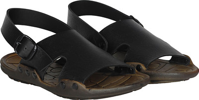 

Kraasa Men Black Sandals