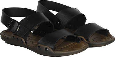 

Kraasa Men Black Sandals