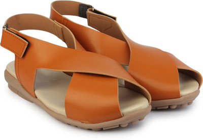 

Do Bhai Women Orange Casual