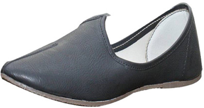 Port punjabi-juti Party Wear For Men(Black) available at flipkart for Rs.699