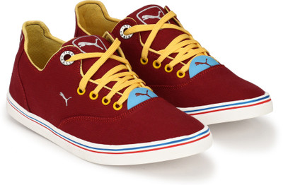 

Ruggero PM Canvas Casuals For Men(Red