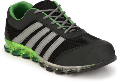 

Eego Italy Genuine Leather Steel Toe Safety Shoes Walking Shoes For Men(Multicolor, Black