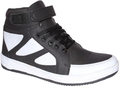 

Clerk Boys Velcro Casual Boots(White
