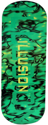 

skera GREEN ILLUSION GRAPHICS 24'' 6 inch x 24 inch Skateboard(Green, Pack of 1)
