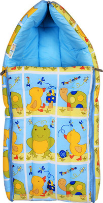

Ole Baby Ole Baby 3 in 1 Frog Tortoies & Duck Hooded Reversible Carry Nest cum Baby Sleeping Bag Sleeping Bag(Blue, Dark blue