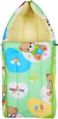 

Ole Baby Ole Baby 3 in 1 Teddy Hooded Reversible Carry Nest cum Baby Sleeping Bag Sleeping Bag(Green