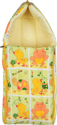 

Ole Baby Ole Baby 3 in 1 Colorful Frog, Tortoies & Duck Hooded Reversible Carry Nest cum Baby Sleeping Bag Sleeping Bag(Yellow