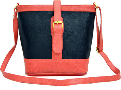 

AGINOS Women Casual Pink PU Sling Bag