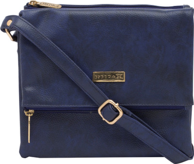 

Esbeda Women Casual Blue PU Sling Bag