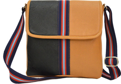 

AGINOS Women Casual Multicolor PU Sling Bag