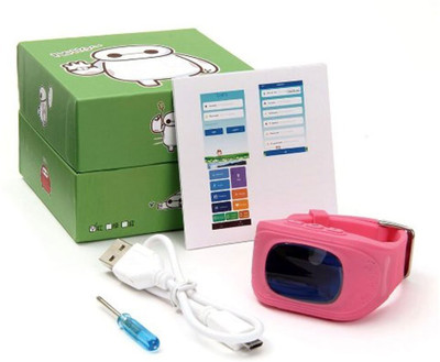 

Wonder World ™ GPS Tracker Baby Kids SOS GSM Mobile Phone(Pink Strap Free Size)