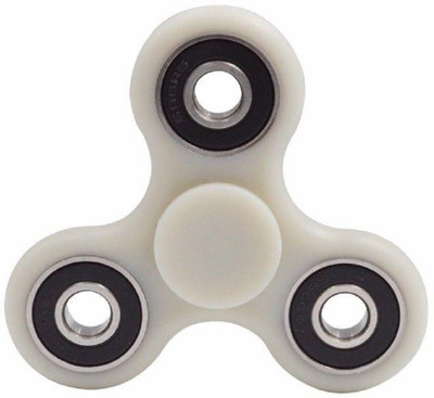 

Blue Aura Glow In The Dark Tri Fidget Spinner(White)