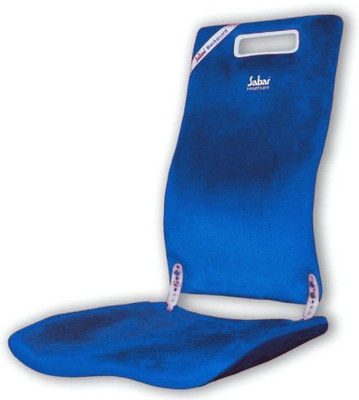 

Sabar Orthopedic & Ergonomic Back Rest Lumbar Support Seat 3090XC with Extra Curvature for Office Chair/Car Seat/Sofa Back Support (, Blue