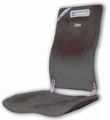 

Sabar Orthopedic & Ergonomic Back Rest Lumbar Support Seat 3090XC with Extra Curvature for Office Chair/Car Seat/Sofa Back Support (, Gray