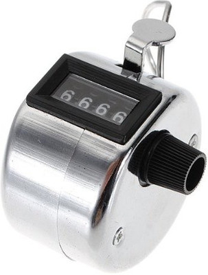 

Futaba Analog Tally Counter(Silver Pack of 0 to 9999)